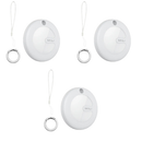 (COMPRE 1  LEVE 3) Rastreador de Bagagem TAG ITAG Mala Anti-Perda Mini Localizador Chaveiro GPS